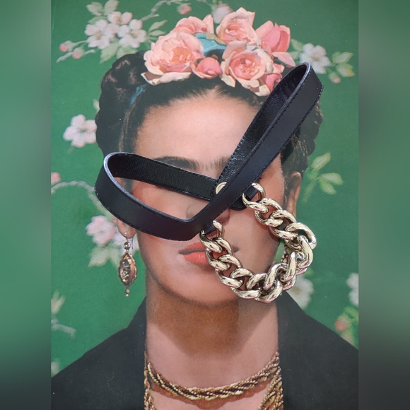 Gucci Leather Chain Boot Ankle Bracelet - Picture 5 of 7